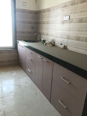 Kitchen in 1.5 BHK Apartment at Sheth Avante, Kanjurmarg West – for Rent