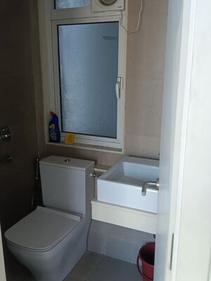 Bathroom in 1 BHK Apartment at Tata Serein, Pokhran Road No Two – for Rent