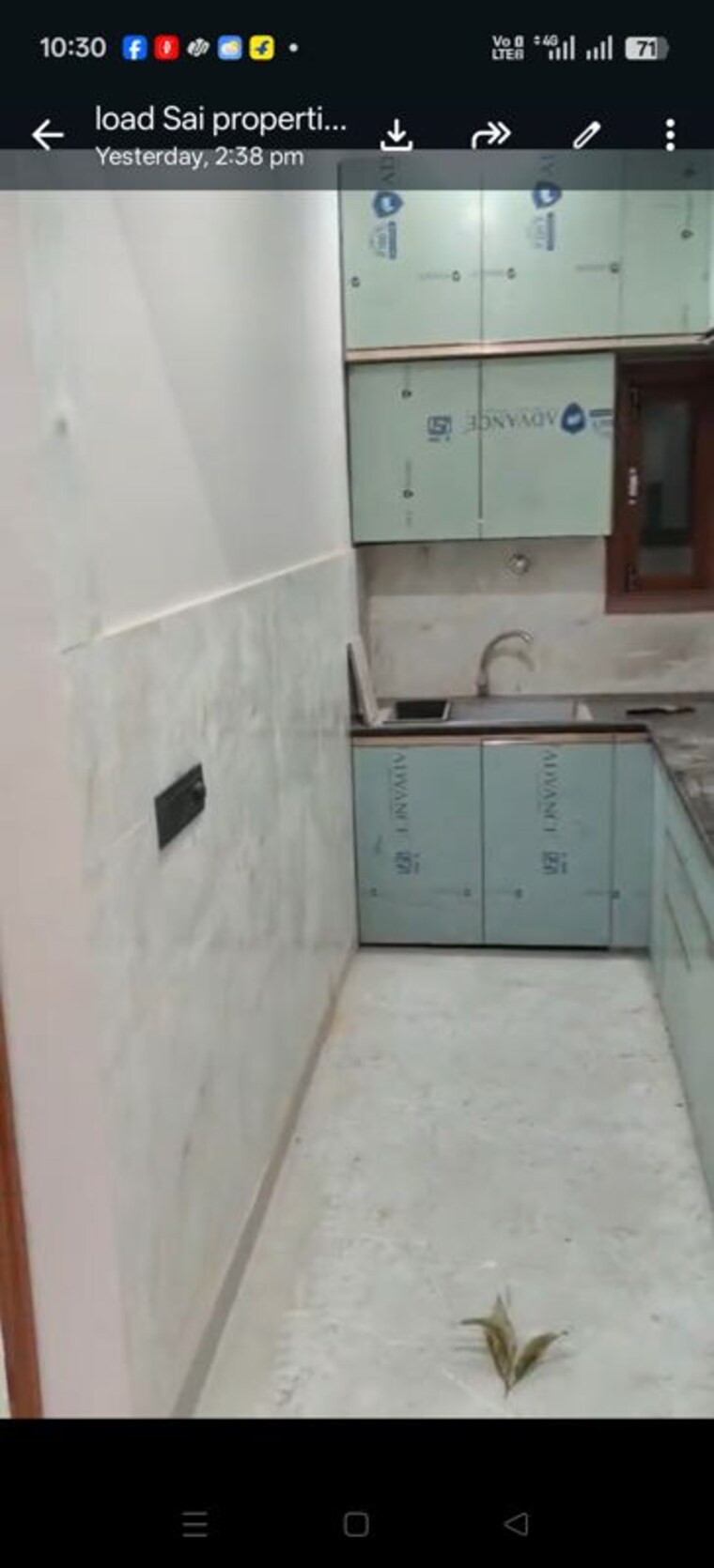 Kitchen, sector 9a 1 Bedroom 550 Sq.Ft. Independent House In Sector 9a Gurgaon 10256326