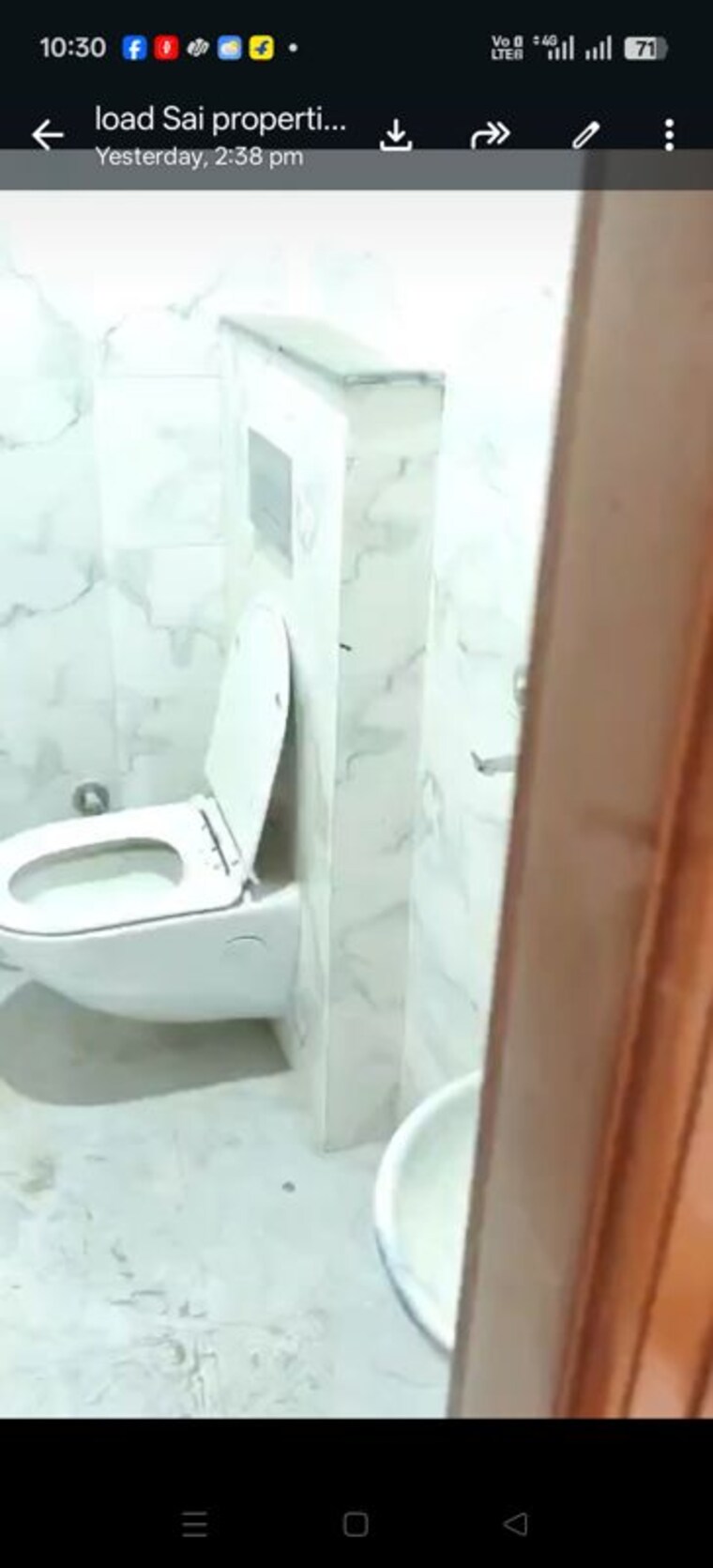 Bathroom, sector 9a 1 Bedroom 550 Sq.Ft. Independent House In Sector 9a Gurgaon 10256326