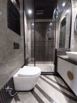 Bathroom in 3.5 BHK Builder Floor at Panchsheel Enclave – for Rent