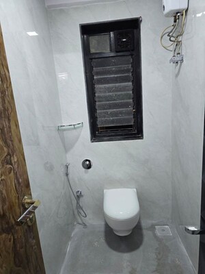 Bathroom in 2 BHK Apartment at Shatrunjay Towers, Dadar East – for Rent