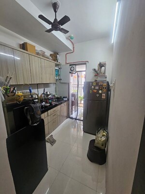 Kitchen in 1 BHK Apartment at Ashar Metro Towers, Vartak Nagar – for Rent