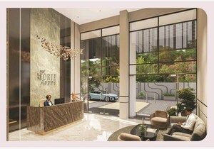 Living Room in 3 BHK Apartment at Punawale – for Sale