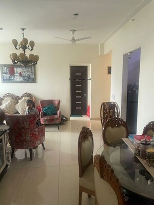 Living Room in 3 BHK Apartment at Gaur Saundaryam High Street, Tech Zone 4 Greater Noida – for Sale