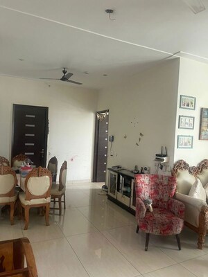 Living Room in 3 BHK Apartment at Gaur Saundaryam High Street, Tech Zone 4 Greater Noida – for Sale