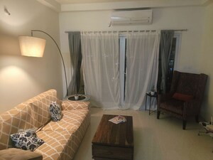 Living Room in 3.5 BHK Apartment at Prestige High Fields Gachibowli, Gachibowli – for Rent