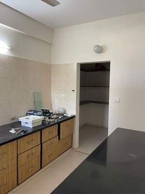 Kitchen in 3 BHK Apartment at Vishwanath Ishaan 3, Prahlad Nagar – for Rent
