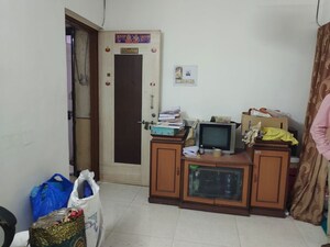 Living Room in 1 BHK Apartment at Matoshree Park, Bhandup East – for Rent