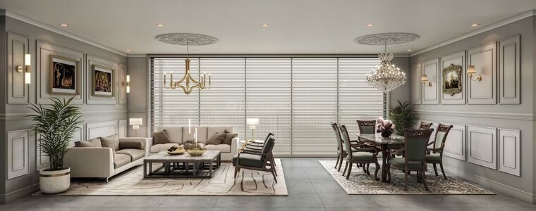 Living Room, primarc-aahana 4 Bedroom 3300 Sq.Ft. Builder Floor In Kasba Kolkata 10256422