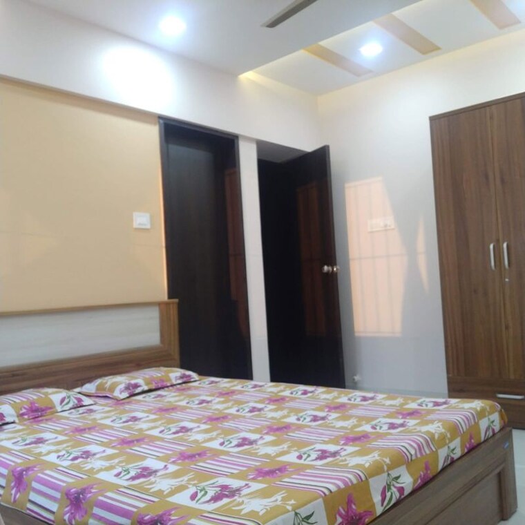 Bedroom, paranjape-richmond-park 3 Bedroom 1200 Sq.Ft. Apartment In Rahatani Pune 10256633