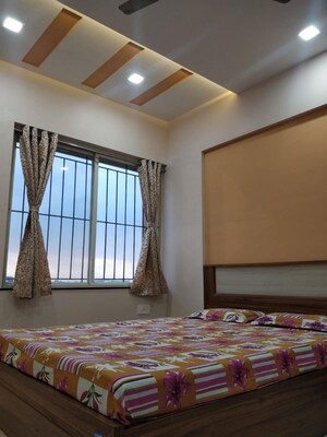 Bedroom in 3 BHK Apartment at Paranjape Richmond Park, Rahatani – for Rent