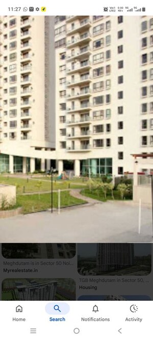 3 BHK Apartment For Sale in TGB Meghdutam, Sector 50