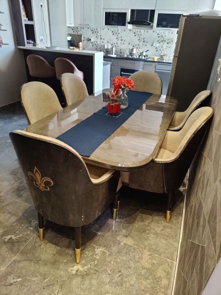Dining area, omkar-royal-nest 4 Bedroom 3223 Sq.Ft. Apartment In Tech Zone 4 Greater Noida Greater Noida 10256615