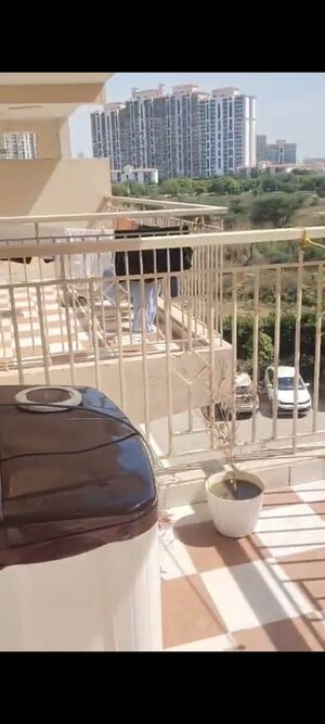 Balcony in 1 BHK Apartment at Shree Vardhman Green Court, Sector 90 – for Rent