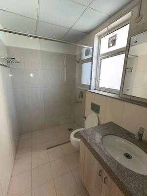 Bathroom in 2.5 BHK Apartment at Godrej Nature Plus, Sohna Sector 33 – for Rent