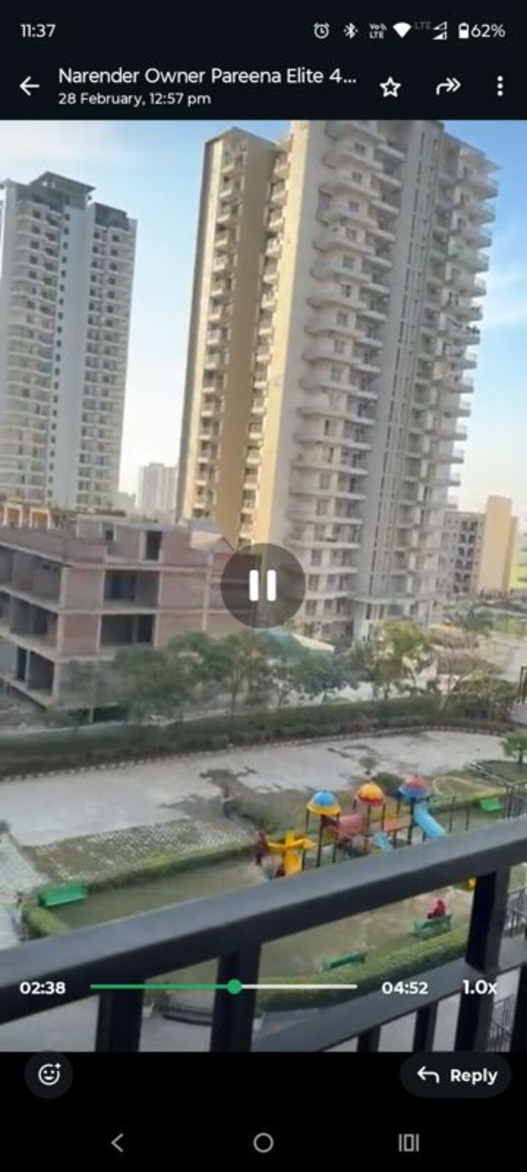 Exterior View, pareena-express-heights 4 Bedroom 2800 Sq.Ft. Apartment In Sector 99 Gurgaon 10256709