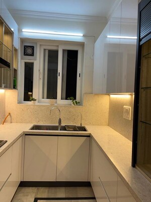 Kitchen in 3 BHK Apartment at BSNL Society, Sector 50 – for Sale