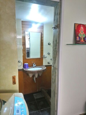 Bathroom in 2 BHK Apartment at Gulmohar CHS Wadala, Wadala – for Rent