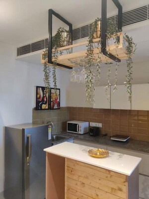 Kitchen in Studio Apartment at M3M One Key Resiments, Sector 67 – for Sale