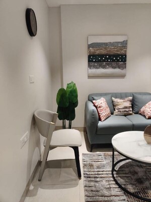 Living Room in Studio Apartment at M3M One Key Resiments, Sector 67 – for Sale
