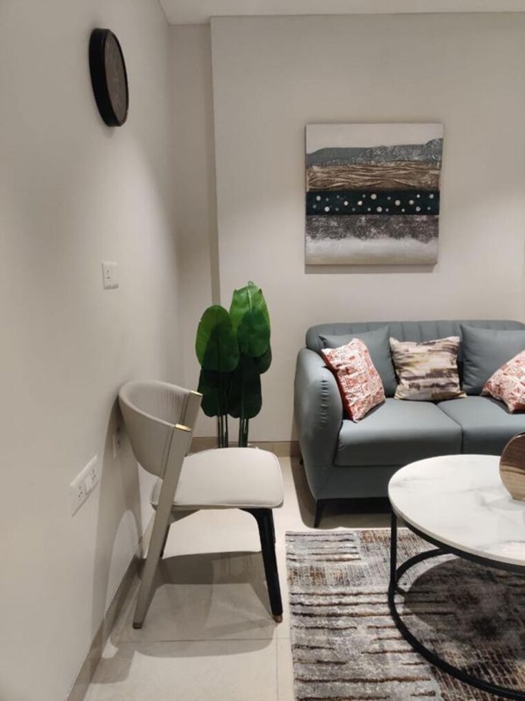 Living Room, m3m-one-key-resiments Studio 1205 Sq.Ft. Apartment In Sector 67 Gurgaon 10256750