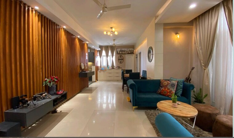 Living Room, omaxe-heights 3 Bedroom 1800 Sq.Ft. Apartment In Sector 86 Faridabad 10256800
