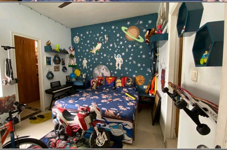 Bedroom, omaxe-heights 3 Bedroom 1800 Sq.Ft. Apartment In Sector 86 Faridabad 10256800