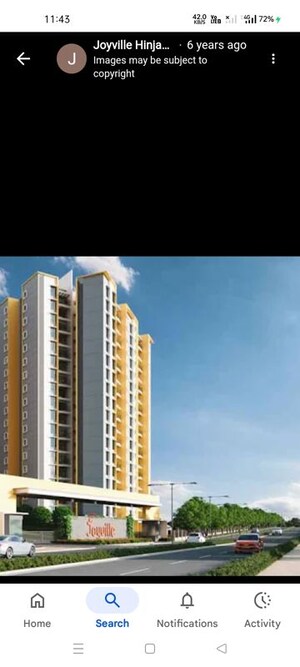 2 BHK Apartment – Exterior View View at Shapoorji Pallonji Joyville Hinjewadi, Hinjewadi - for Sale