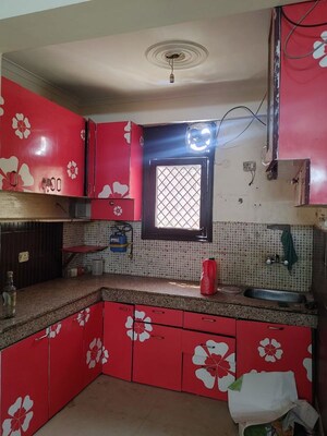 Kitchen in 2 BHK Builder Floor at Mandi – for Sale