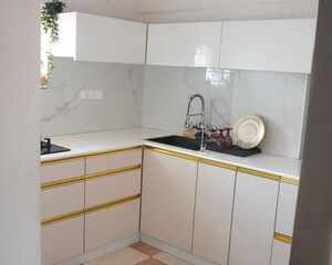 Kitchen in 4 BHK Builder Floor at Aakar Residency RT Nagar, Rt Nagar – for Sale