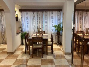 Dining area in 4 BHK Builder Floor at Aakar Residency RT Nagar, Rt Nagar – for Sale