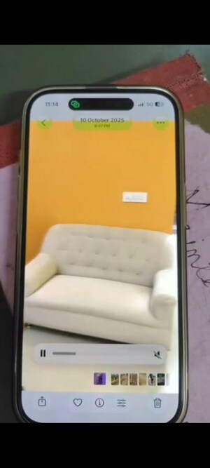 Bedroom in 1 BHK Apartment at Shree Vardhman Green Court, Sector 90 – for Rent