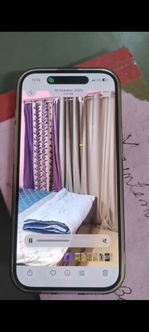 Bedroom in 1 BHK Apartment at Shree Vardhman Green Court, Sector 90 – for Rent