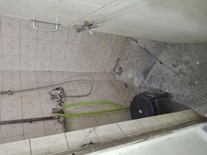 Bathroom in 1 BHK Apartment at Mahape – for Rent