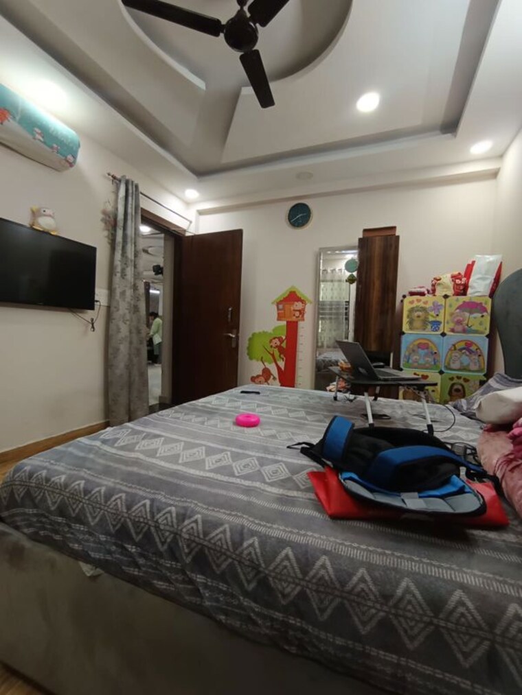 Bedroom, green fields colony 2 Bedroom 1050 Sq.Ft. Builder Floor In Green Fields Colony Faridabad 10256912