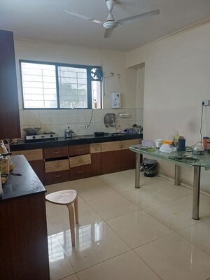 Kitchen in 2.5 BHK Apartment at Camelot Society, Viman Nagar – for Rent