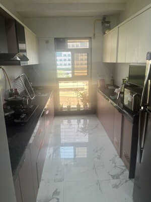 Kitchen in 2 BHK Apartment at Raheja Ridgewood, Goregaon East – for Rent