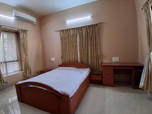 Bedroom in 3 BHK Apartment at Kirti Elegant, Baner – for Rent