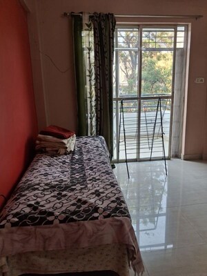 Bedroom in 3 BHK Apartment at Kirti Elegant, Baner – for Rent