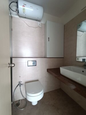 Bathroom in 3 BHK Apartment at Godrej Central, Chembur – for Rent