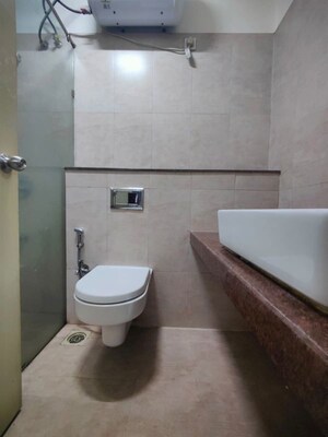 Bathroom in 2 BHK Apartment at Godrej Central, Chembur – for Rent