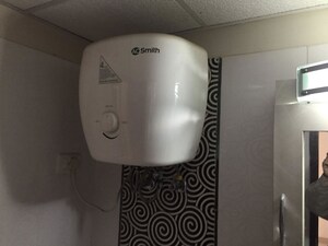 Bathroom in 3 BHK Apartment at DLF Queens Court, Greater Kailash ii – for Rent