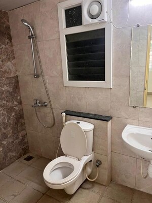 Bathroom in 2 BHK Apartment at Brigade Northridge, Kogilu Road – for Rent