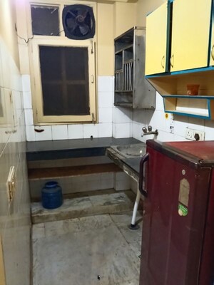 Kitchen in 1.5 BHK Apartment at Panchsheel Vihar – for Rent