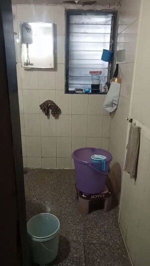 Bathroom in 2 BHK Apartment at Akurli Shivshakti Chs, Lokhandwala – for Rent