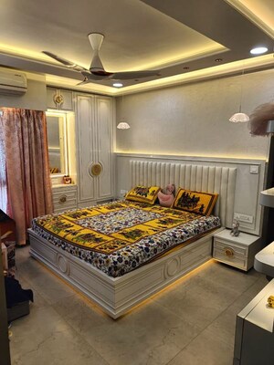 Bedroom in 3 BHK Apartment at Piramal  Vaikunth Cluster 4, Balkum Pada – for Rent