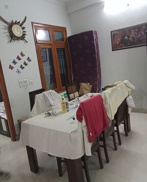 Dining area in 2 BHK Independent House at Aliganj – for Rent