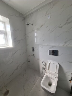 Bathroom in 3 BHK Apartment at Raheja Vedaanta, Sector 108 – for Rent