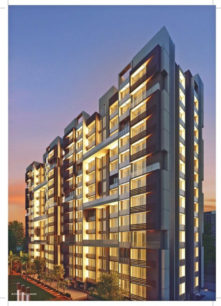 Exterior View, gala-eternia 3 Bedroom 1385 Sq.Ft. Apartment In Thaltej Ahmedabad 10257124